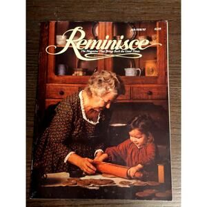 REMINISCE Magazine January February 1992 Recipes Christmas Wood Stoves